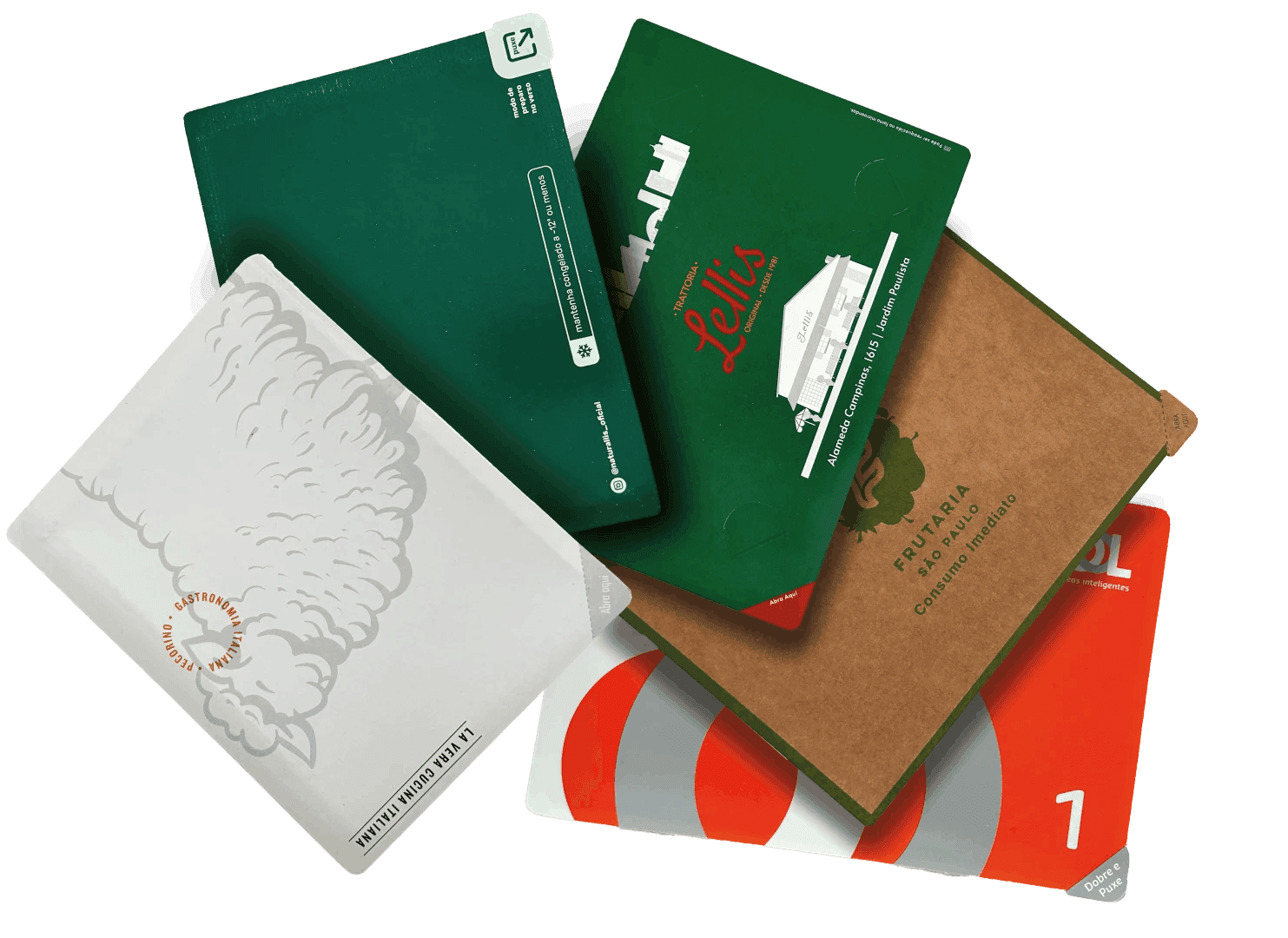 Embalagens praticook personalizadas