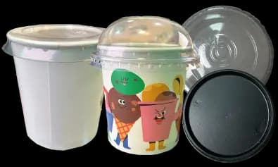 Tampas plásticas